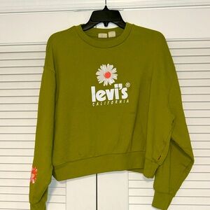 Levi’s Cropped Sweatshirt